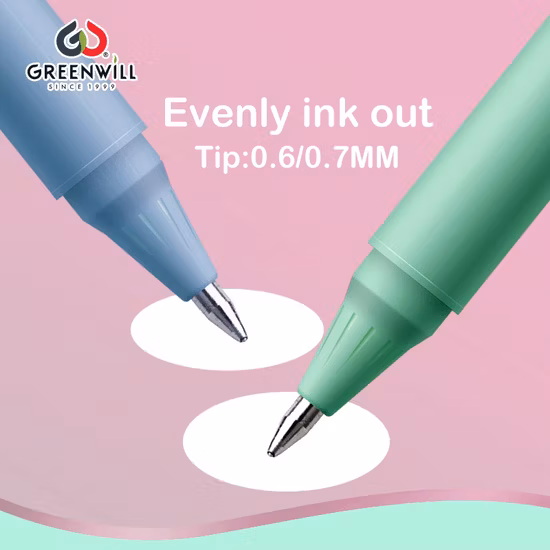 Hotsale ファンシー文具工場 Greenwill カスタマイズされたプロモーションスクールサプライかわいいかわいい漫画リフィル消去ゲルペン (KP202205)